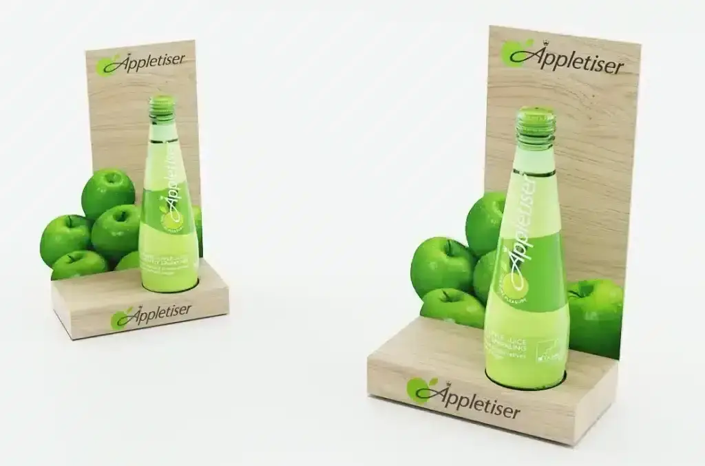 Display publicitario de mostrador