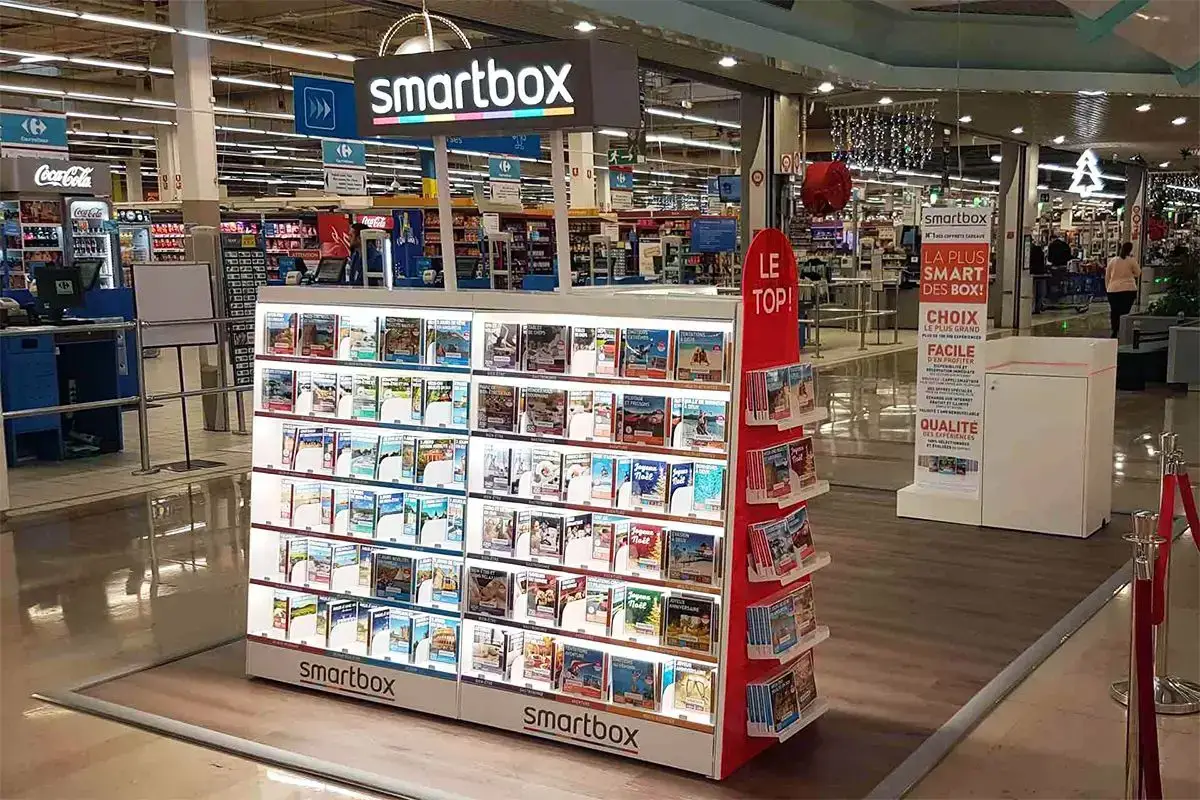 Expositores Smartbox para presentar cajas regalo